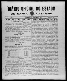 Diário Oficial do Estado de Santa Catarina. Ano 9. N° 2389 de 27/11/1942