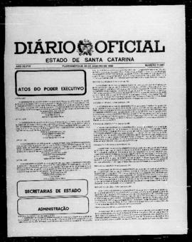 Diário Oficial do Estado de Santa Catarina. Ano 48. N° 11881 de 06/01/1982