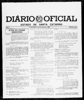 Diário Oficial do Estado de Santa Catarina. Ano 51. N° 12512 de 24/07/1984