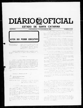 Diário Oficial do Estado de Santa Catarina. Ano 48. N° 12113 de 15/12/1982