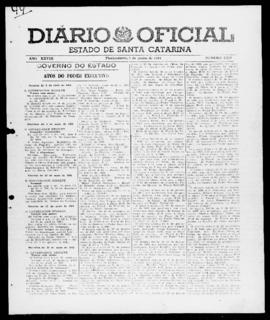 Diário Oficial do Estado de Santa Catarina. Ano 28. N° 6819 de 07/06/1961