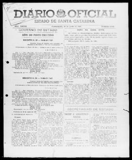 Diário Oficial do Estado de Santa Catarina. Ano 28. N° 6834 de 28/06/1961