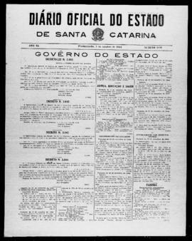Diário Oficial do Estado de Santa Catarina. Ano 11. N° 2832 de 05/10/1944