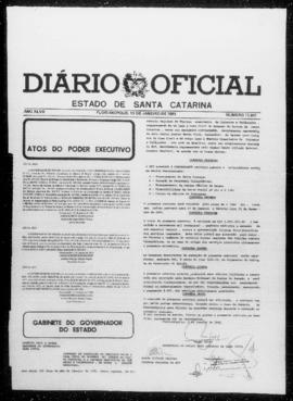 Diário Oficial do Estado de Santa Catarina. Ano 47. N° 11641 de 13/01/1981