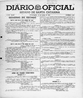 Diário Oficial do Estado de Santa Catarina. Ano 24. N° 5882 de 25/06/1957