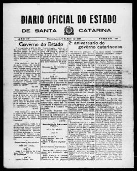 Diário Oficial do Estado de Santa Catarina. Ano 4. N° 915 de 05/05/1937