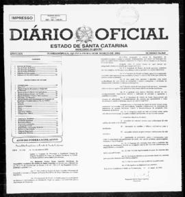 Diário Oficial do Estado de Santa Catarina. Ano 69. N° 16865 de 14/03/2002