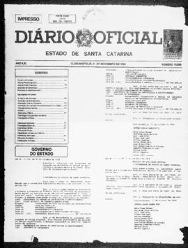 Diário Oficial do Estado de Santa Catarina. Ano 61. N° 15050 de 01/11/1994