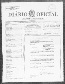 Diário Oficial do Estado de Santa Catarina. Ano 70. N° 17115 de 17/03/2003