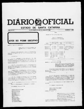 Diário Oficial do Estado de Santa Catarina. Ano 48. N° 11986 de 09/06/1982