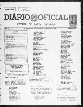 Diário Oficial do Estado de Santa Catarina. Ano 61. N° 15071 de 02/12/1994