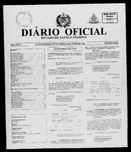 Diário Oficial do Estado de Santa Catarina. Ano 76. N° 18870 de 18/06/2010