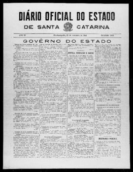 Diário Oficial do Estado de Santa Catarina. Ano 11. N° 2822 de 21/09/1944