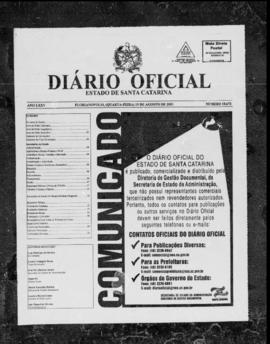 Diário Oficial do Estado de Santa Catarina. Ano 75. N° 18672 de 19/08/2009