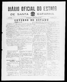 Diário Oficial do Estado de Santa Catarina. Ano 20. N° 4924 de 24/06/1953
