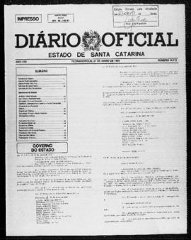 Diário Oficial do Estado de Santa Catarina. Ano 58. N° 14712 de 21/06/1993