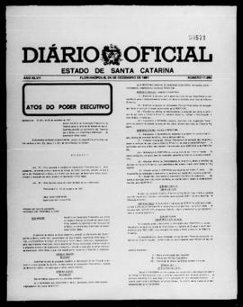 Diário Oficial do Estado de Santa Catarina. Ano 47. N° 11862 de 04/12/1981