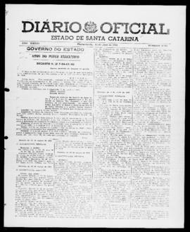 Diário Oficial do Estado de Santa Catarina. Ano 28. N° 6784 de 13/04/1961