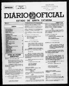 Diário Oficial do Estado de Santa Catarina. Ano 56. N° 14225 de 02/07/1991