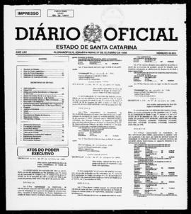 Diário Oficial do Estado de Santa Catarina. Ano 65. N° 16019 de 07/10/1998