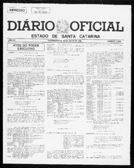 Diário Oficial do Estado de Santa Catarina. Ano 54. N° 13503 de 26/07/1988