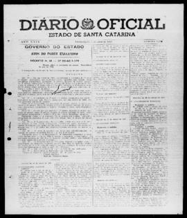 Diário Oficial do Estado de Santa Catarina. Ano 29. N° 7024 de 05/04/1962