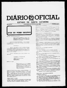 Diário Oficial do Estado de Santa Catarina. Ano 48. N° 12011 de 15/07/1982