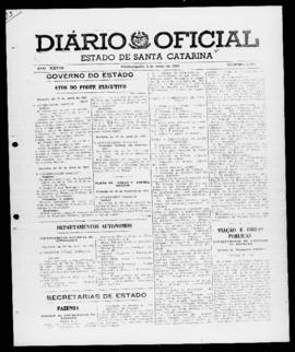 Diário Oficial do Estado de Santa Catarina. Ano 28. N° 6798 de 05/05/1961