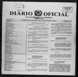 Diário Oficial do Estado de Santa Catarina. Ano 71. N° 17512 de 08/11/2004