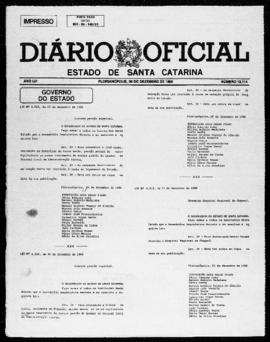 Diário Oficial do Estado de Santa Catarina. Ano 53. N° 13114 de 30/12/1986