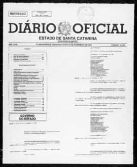 Diário Oficial do Estado de Santa Catarina. Ano 67. N° 16552 de 04/12/2000