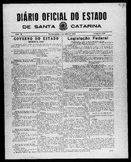 Diário Oficial do Estado de Santa Catarina. Ano 10. N° 2537 de 09/07/1943