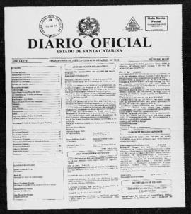 Diário Oficial do Estado de Santa Catarina. Ano 76. N° 18837 de 30/04/2010