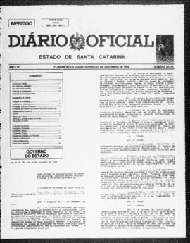 Diário Oficial do Estado de Santa Catarina. Ano 61. N° 15074 de 07/12/1994