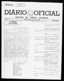 Diário Oficial do Estado de Santa Catarina. Ano 54. N° 13502 de 25/07/1988