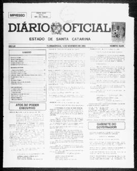 Diário Oficial do Estado de Santa Catarina. Ano 61. N° 15058 de 14/11/1994