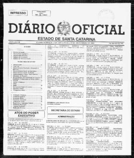 Diário Oficial do Estado de Santa Catarina. Ano 68. N° 16799 de 05/12/2001