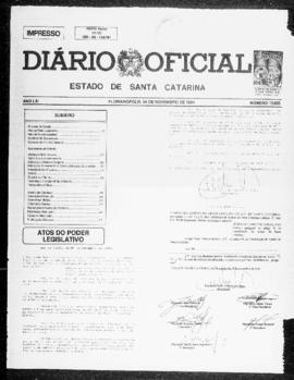 Diário Oficial do Estado de Santa Catarina. Ano 61. N° 15055 de 09/11/1994