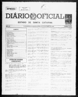 Diário Oficial do Estado de Santa Catarina. Ano 61. N° 15064 de 23/11/1994