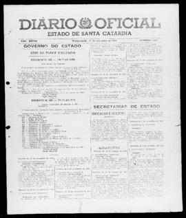 Diário Oficial do Estado de Santa Catarina. Ano 28. N° 6935 de 27/11/1961