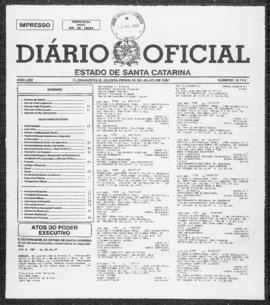 Diário Oficial do Estado de Santa Catarina. Ano 64. N° 15713 de 10/07/1997