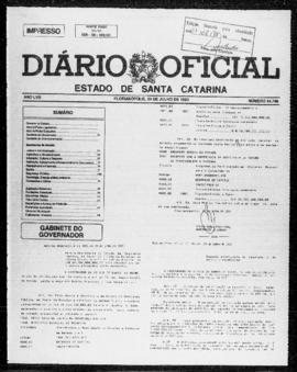 Diário Oficial do Estado de Santa Catarina. Ano 58. N° 14740 de 29/07/1993