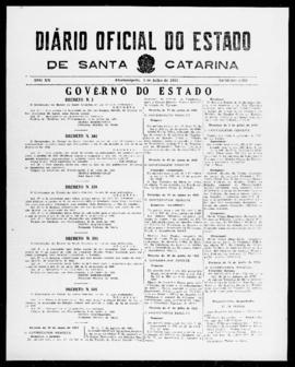 Diário Oficial do Estado de Santa Catarina. Ano 20. N° 4930 de 03/07/1953