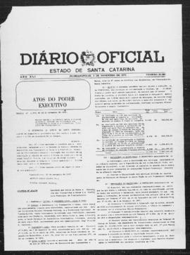 Diário Oficial do Estado de Santa Catarina. Ano 41. N° 10602 de 03/11/1976