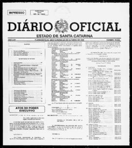 Diário Oficial do Estado de Santa Catarina. Ano 65. N° 16030 de 23/10/1998