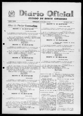 Diário Oficial do Estado de Santa Catarina. Ano 30. N° 7329 de 10/07/1963