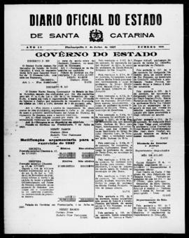Diário Oficial do Estado de Santa Catarina. Ano 4. N° 966 de 09/07/1937