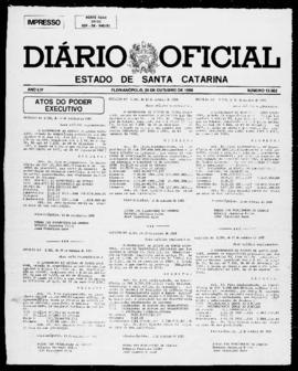 Diário Oficial do Estado de Santa Catarina. Ano 54. N° 13562 de 20/10/1988