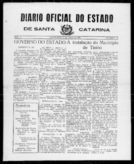 Diário Oficial do Estado de Santa Catarina. Ano 1. N° 22 de 27/03/1934