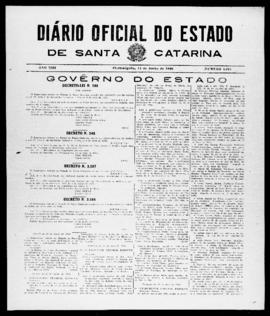 Diário Oficial do Estado de Santa Catarina. Ano 13. N° 3245 de 14/06/1946